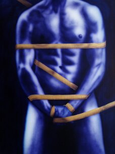 Goldene Band II , 80 x 100 null